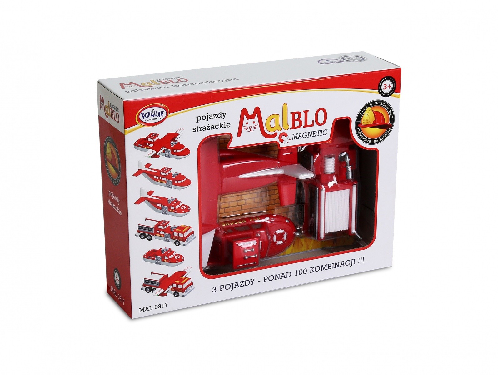 MALIK MalBlo magnetne gasilske kocke 2