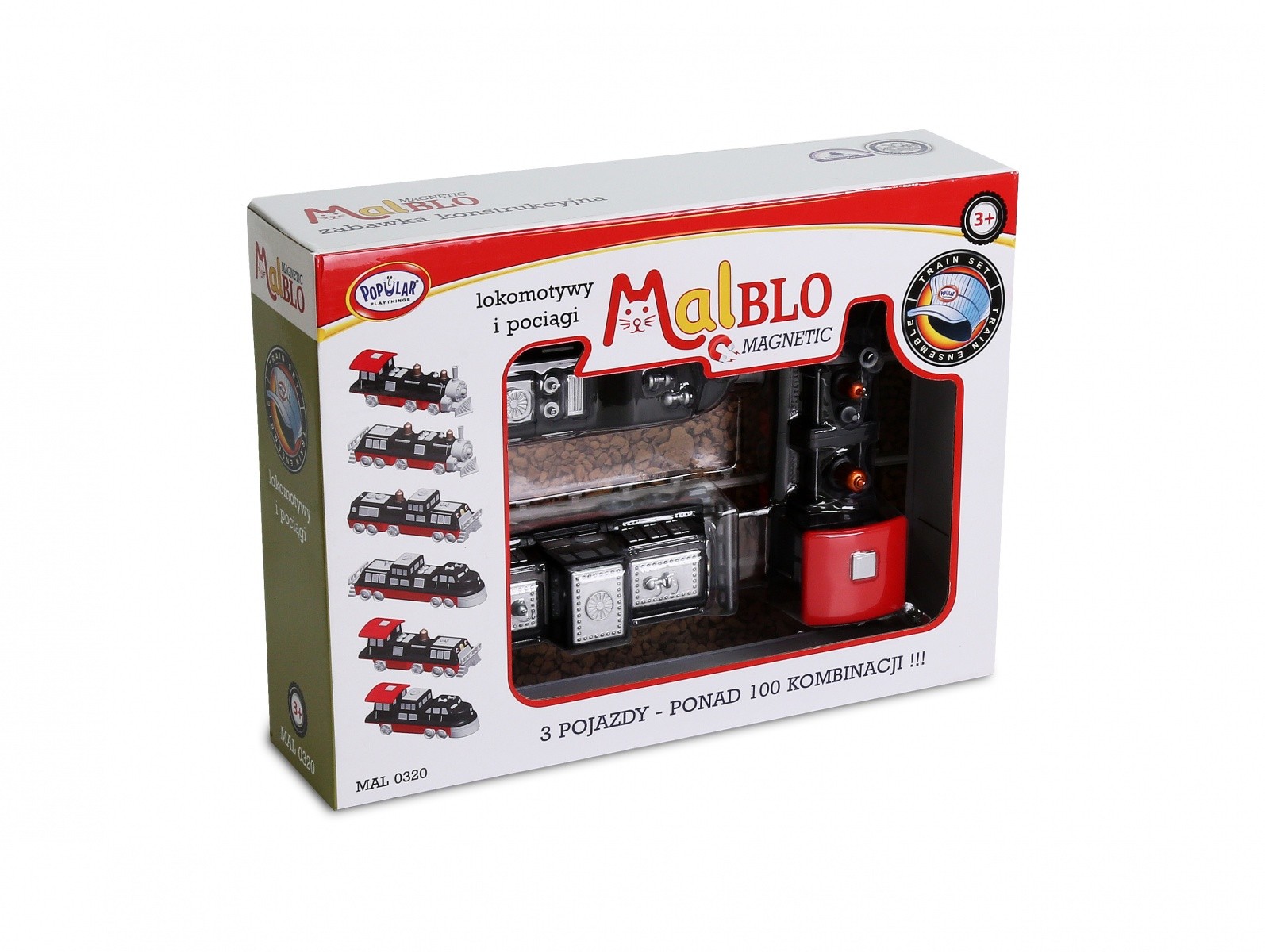 MALIK MalBlo magnetni vlaki in lokomotive 2
