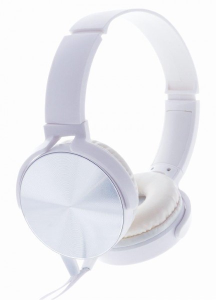 Stereo slušalke z mikrofonom Rebeltec Montana bele