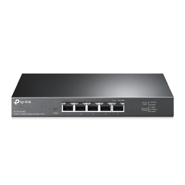 TP-LINK SG105-M2 5-portni 2.5GbE mrežni usmerjevalnik (switch)