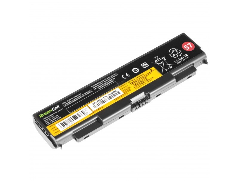 Baterija za prenosnik Lenovo T440P, 11,1V, 4,4 Ah 5