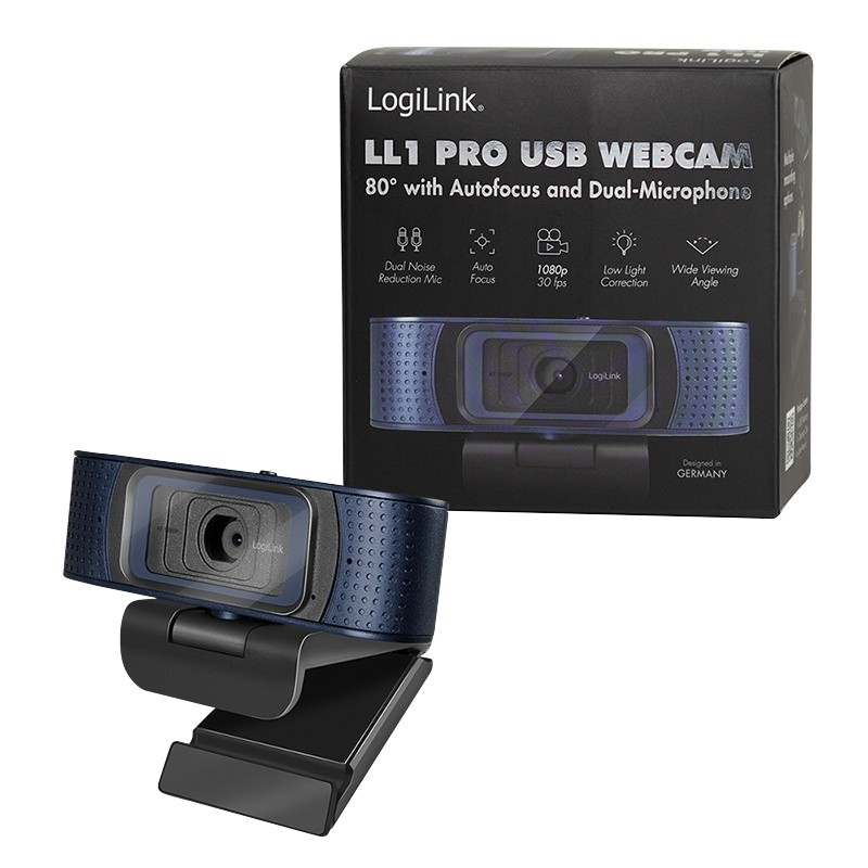 Spletna kamera HD, USB, s pokrovom za zasebnost 6