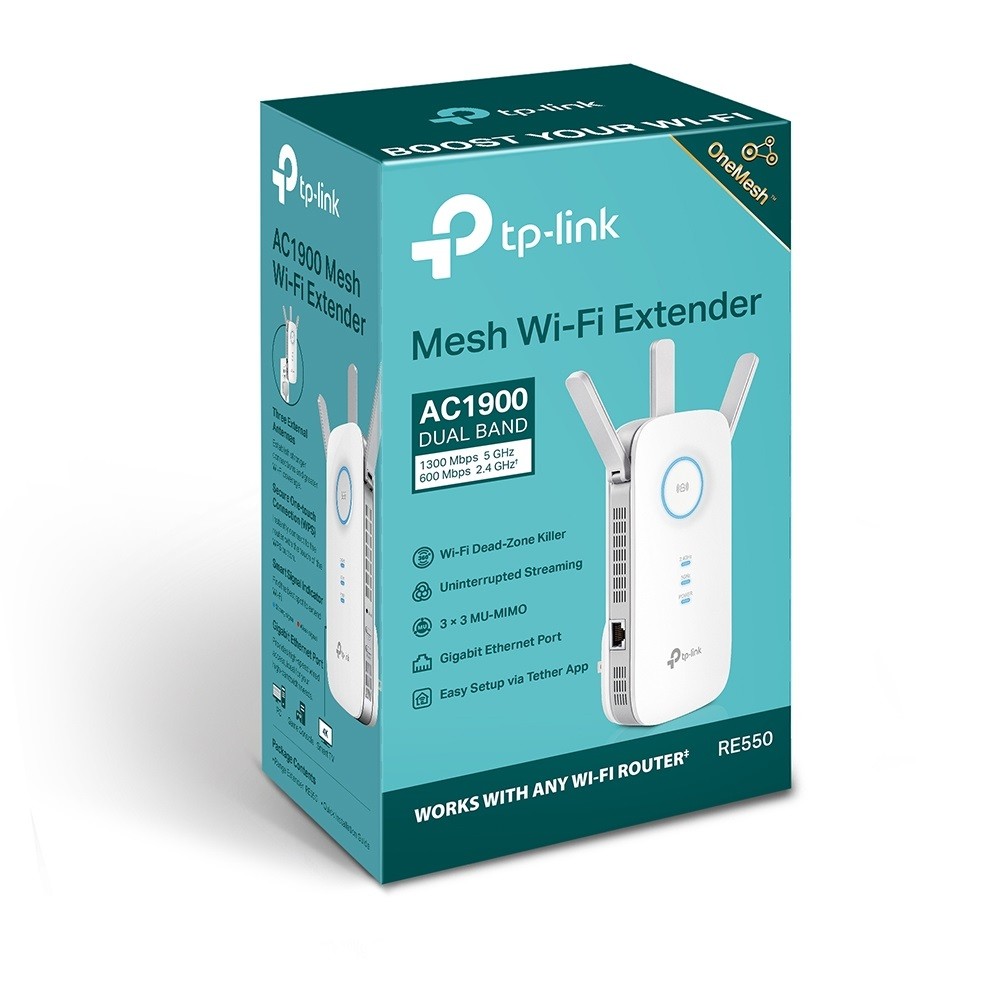 TP-LINK RE550 WiFi Repeater AC1900 signalni ojačevalec 4