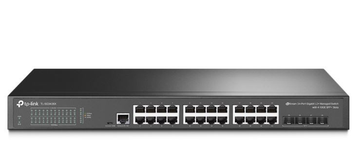 TP-LINK SG3428X Switch, 24x GE, 4x SFP+