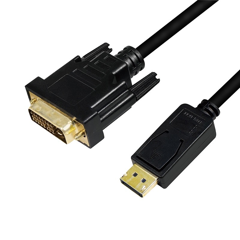 Kabel DisplayPort 1.2 na DVI, 2m, črn 4
