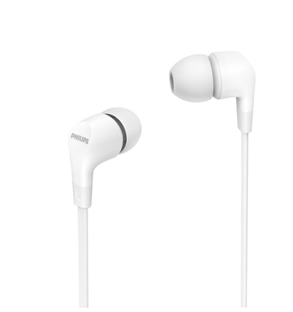 Philips slušalke TAE1105WT, bele