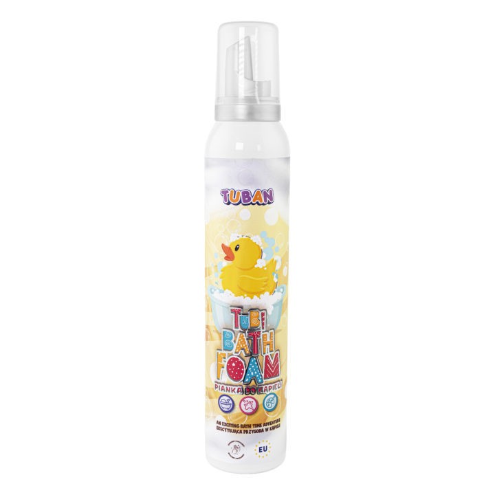 Otroška pena za kopanje Tubi - Rumena Krysia, 200 ml
