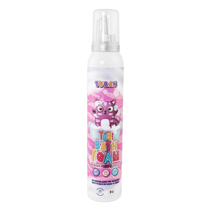Otroška pena za kopanje Tubi - Mix, 200 ml (Display 15 kosov) 5