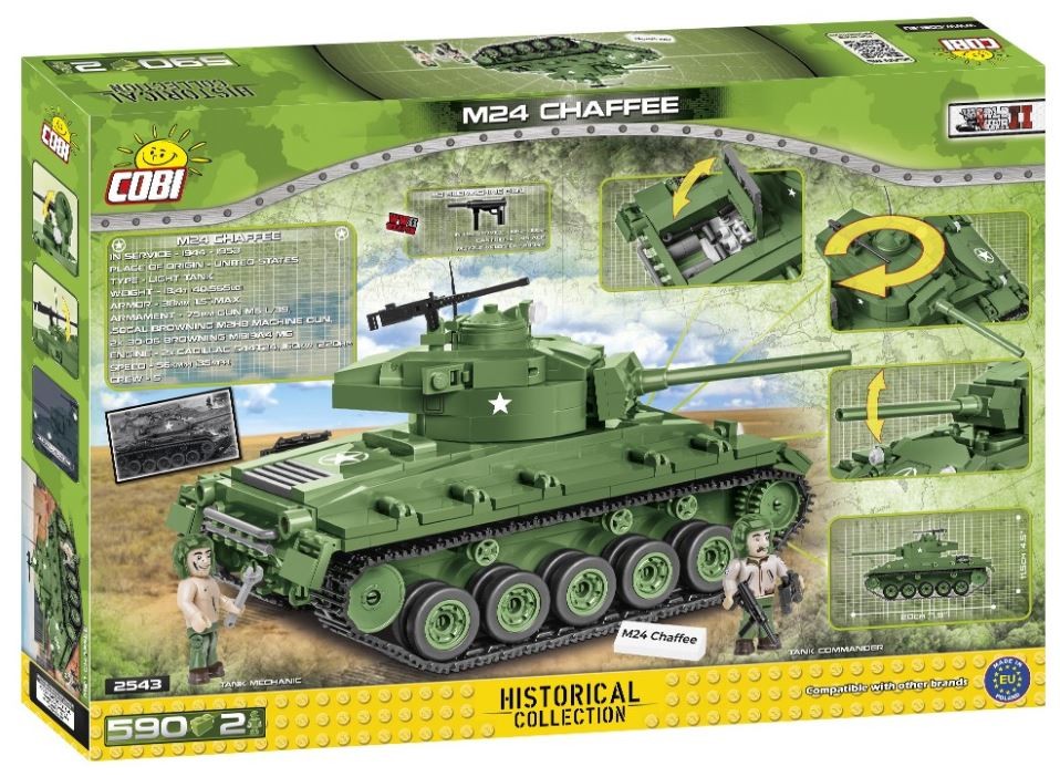 Model oklepnika M24 Chaffee 2