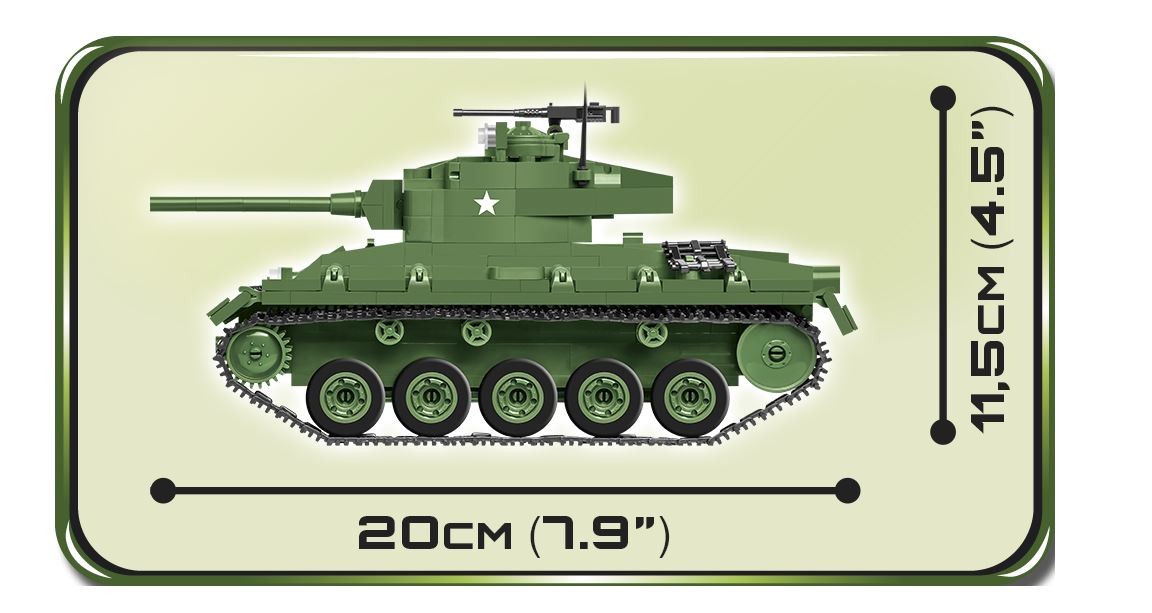 Model oklepnika M24 Chaffee 4