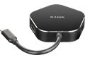 D-Link DUB-M420 USB-C Hub: 4xUSB 3.0, HDMI 3