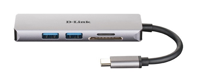 D-Link DUB-M530 USB-C Hub: 2xUSB 3.0, HDMI, SD/microSD 2