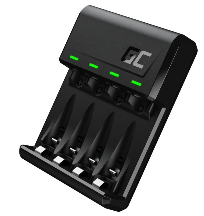 Polnilnik VitalCharger za AA/AAA baterije, USB-C