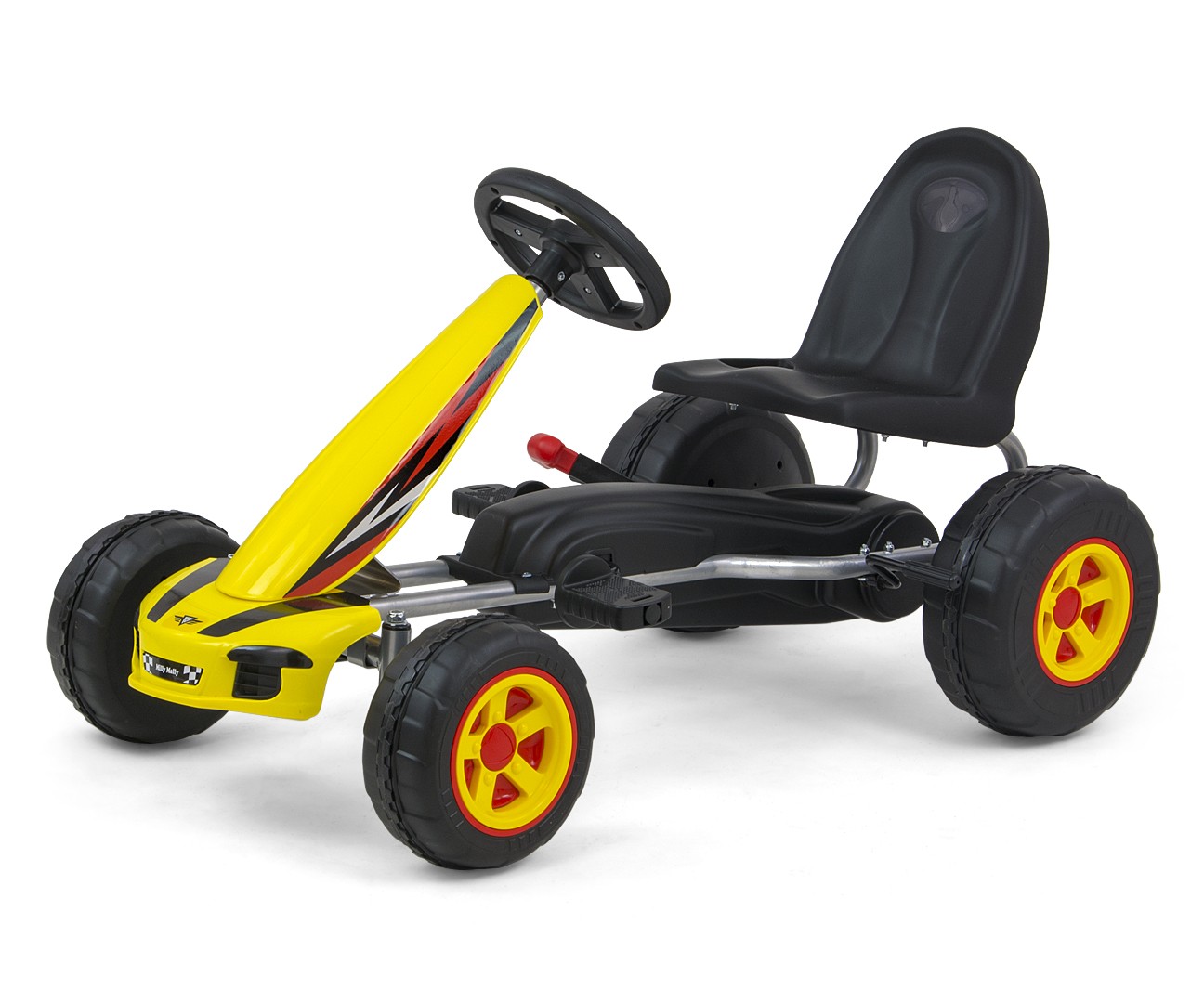 Gokart na pedala Viper, rumen