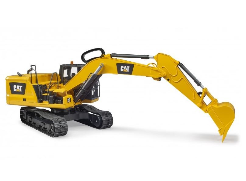 Velika bager Caterpillar z žlico na gosenicah 3