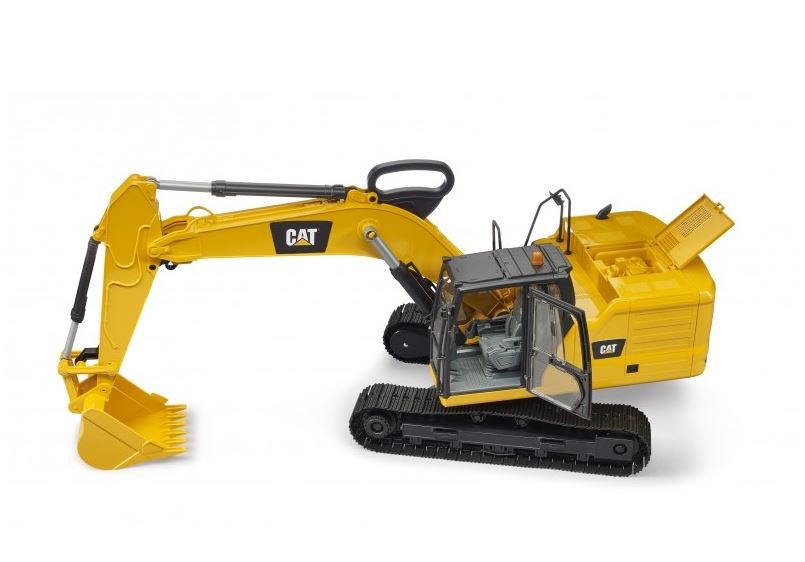 Velika bager Caterpillar z žlico na gosenicah 4