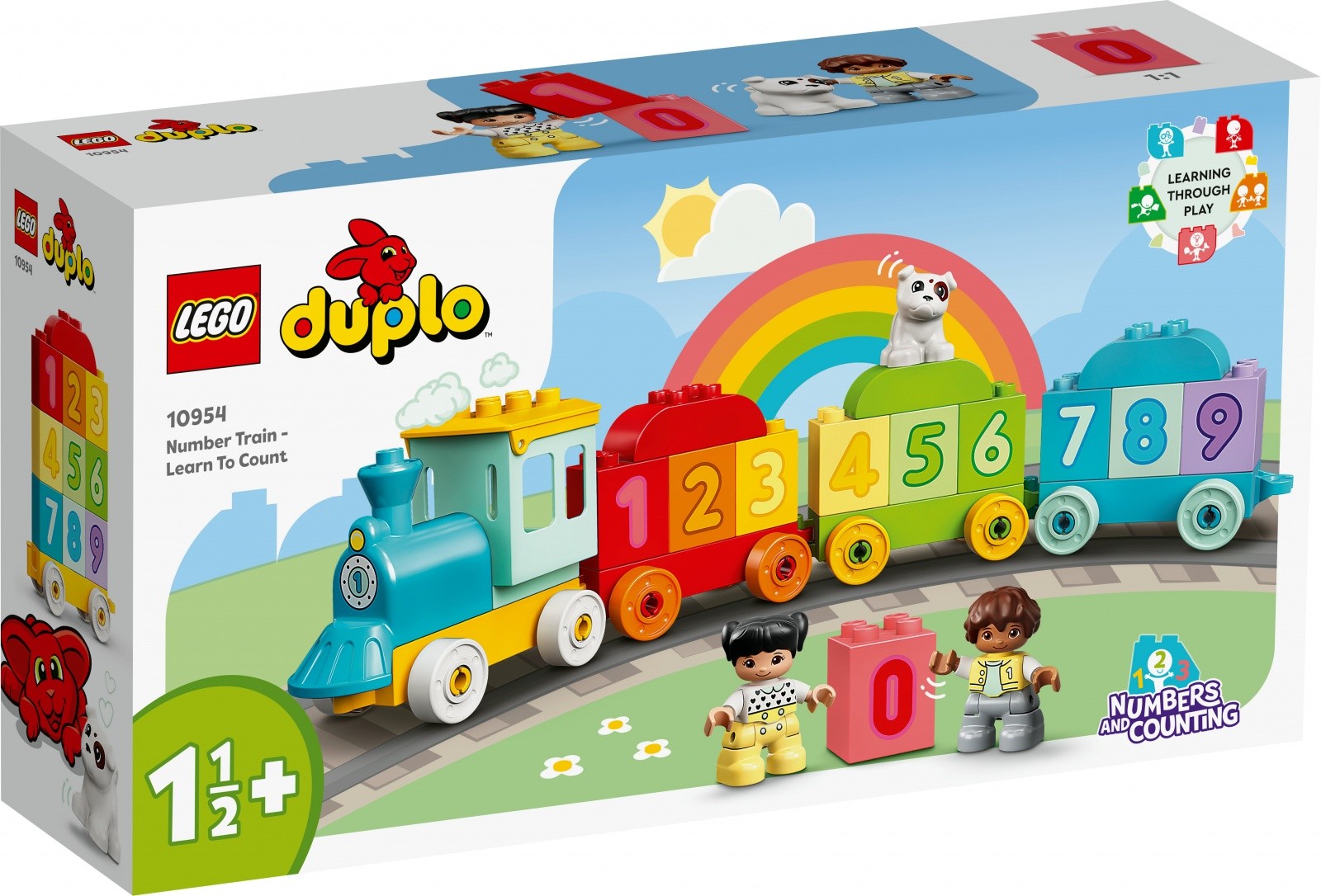 LEGO DUPLO 10954 Vlak s številkami - učenje štetja