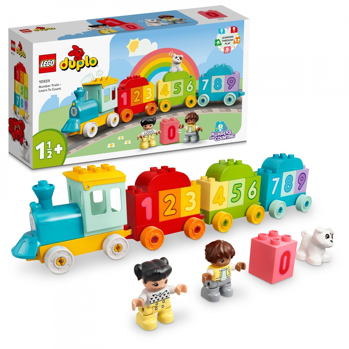 LEGO DUPLO 10954 Vlak s številkami - učenje štetja 2