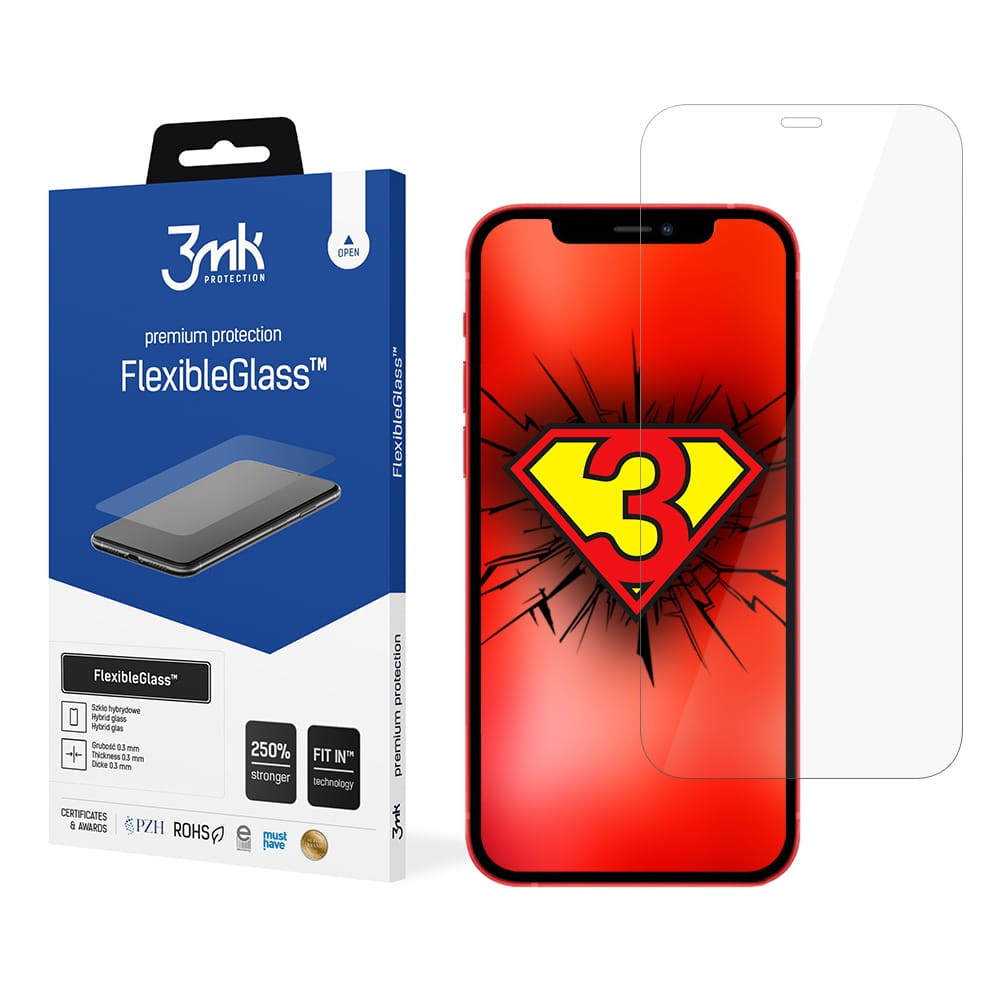 Hibridno steklo FlexibleGlass za iPhone 12/12 Pro 6,1"