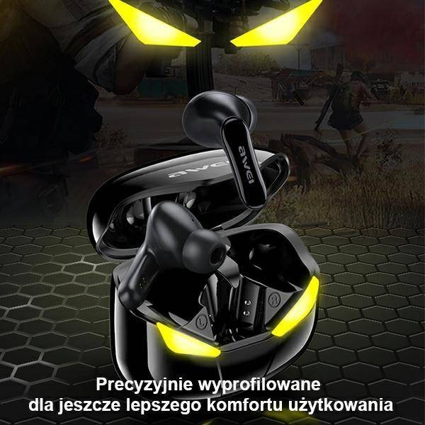 Brezžične Bluetooth 5.0 slušalke T35 TWS z polnilno postajo - Črne 3