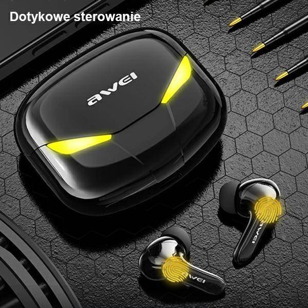 Brezžične Bluetooth 5.0 slušalke T35 TWS z polnilno postajo - Črne 4