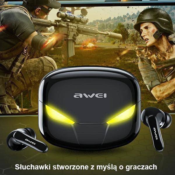 Brezžične Bluetooth 5.0 slušalke T35 TWS z polnilno postajo - Črne 5