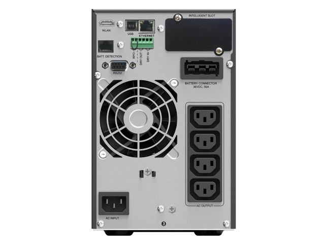 UPS PowerWalker ON-LINE 1500VA, ICT IOT, PF1 USB/RS-232, 4x IEC C13, C14 2