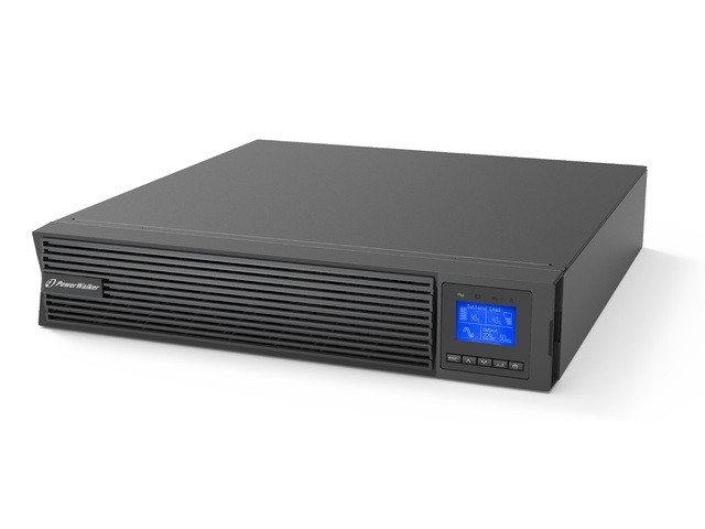 PowerWalker UPS ICR IOT, 1500 VA, ON-LINE, 8x IEC, USB/RS-232, LCD