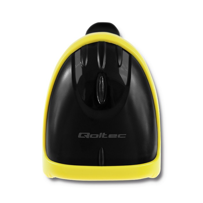 Laserski bralnik črtnih kod 1D/2D USB, črn 4