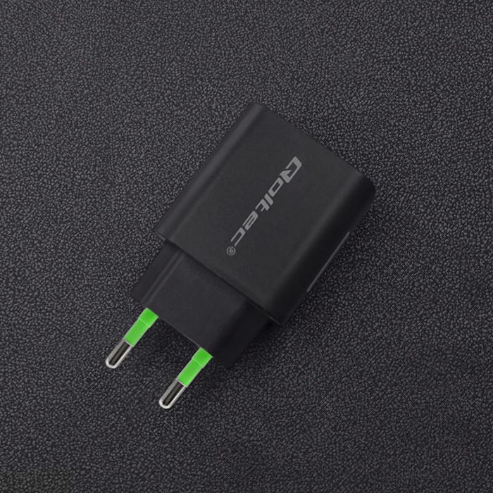 Napajalnik 18W Type-C PD QC 3.0 USB, črn 5