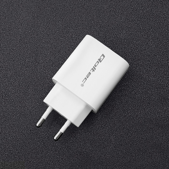 Napajalnik 18W Type-C PD QC 3.0 USB, bel 5