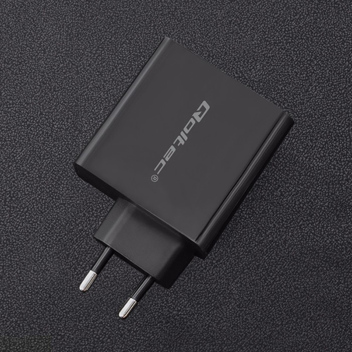 Napajalnik 63W Type-C PD & QC 3.0 USB, črn 5