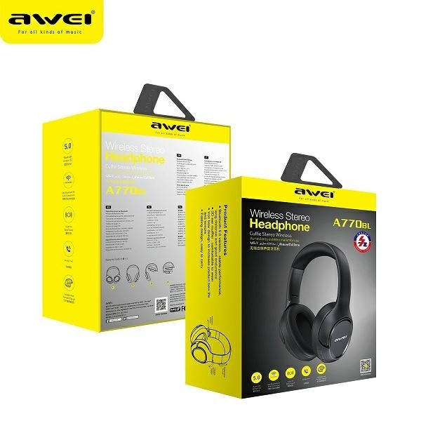 Bluetooth slušalke A770BL, črne 2