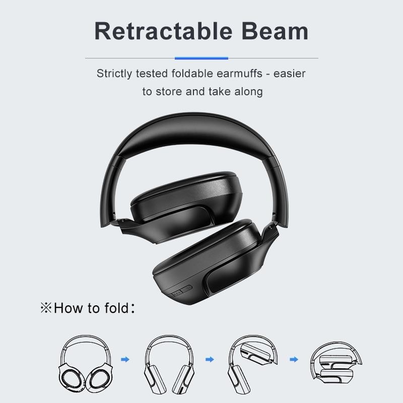 Bluetooth slušalke A770BL, črne 3