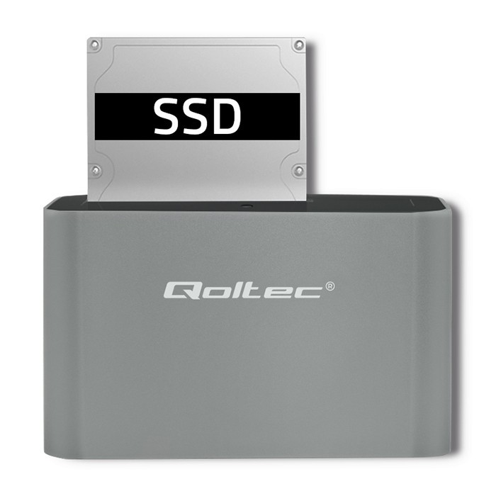 Postaja za dokovanje diskov HDD/SSD 2.5"/3.5" SATA, USB 3.0 5