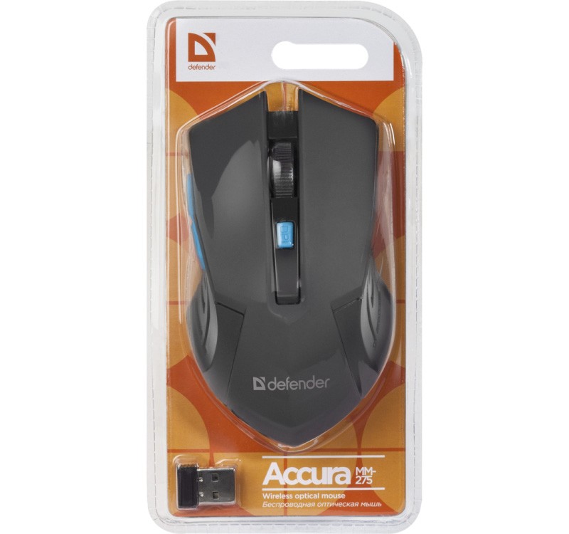 Brezžična miška ACCURA MM-275 RF 2