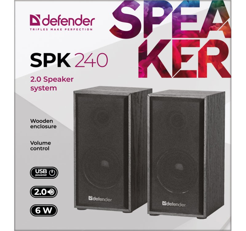 Leseni žični zvočniki SPK-240 2.0 3