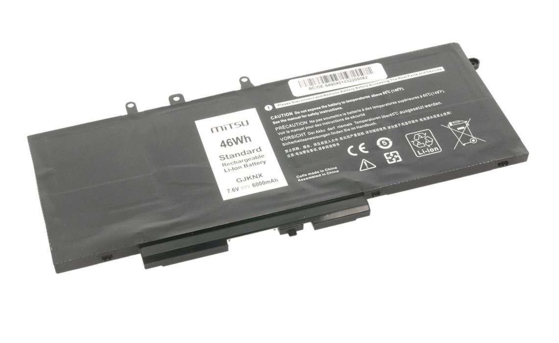 Baterija za Dell Latitude 5490, 5590, 6000 mAh (46 Wh) 7.6V 2