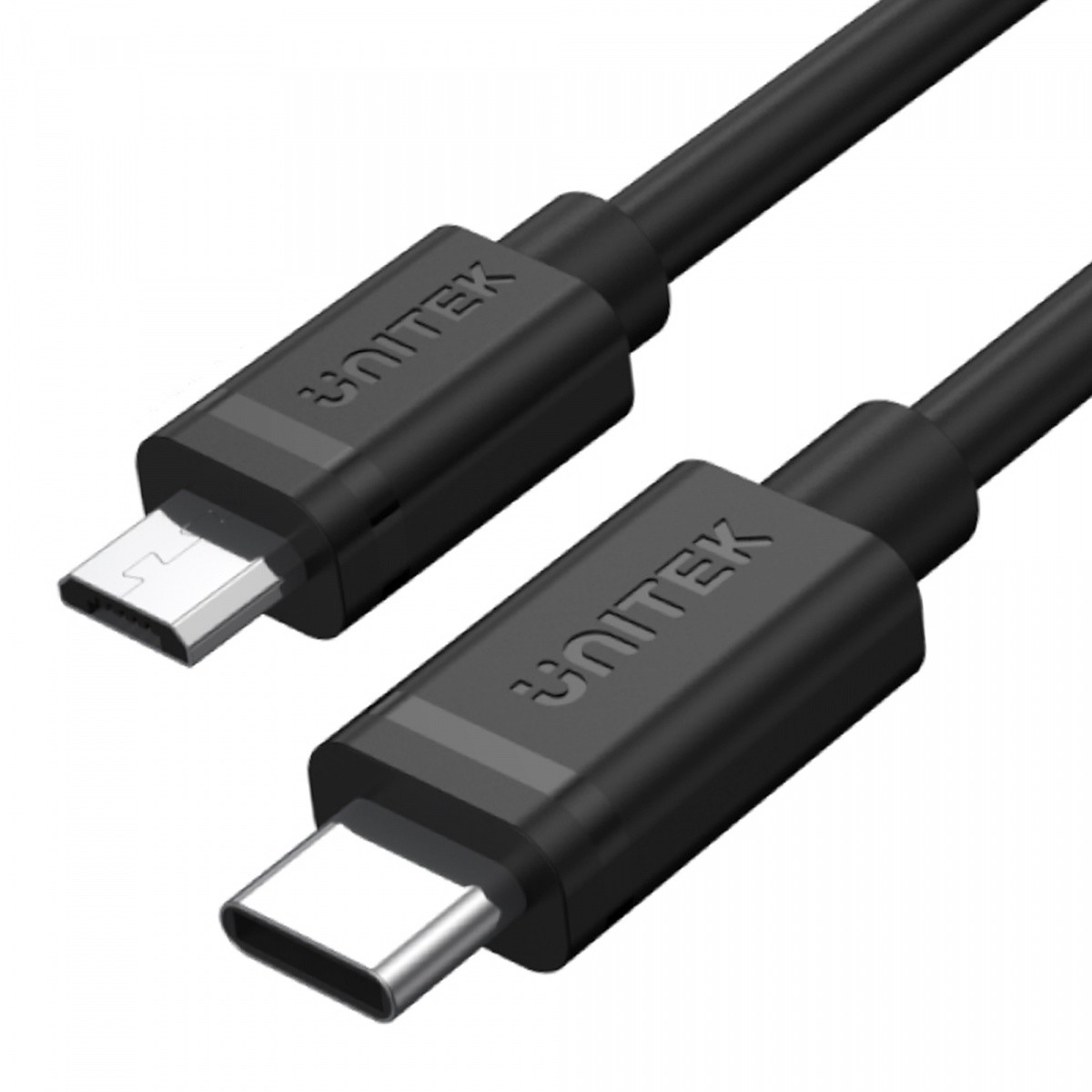 USB kabel TYP-C v microUSB 2.0, 1m, Y-C473BK