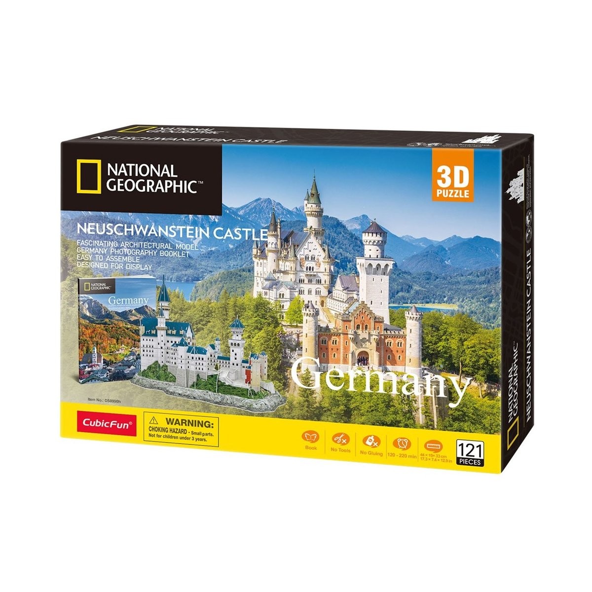 3D Puzzle Grad Neuschwanstein National Geographic