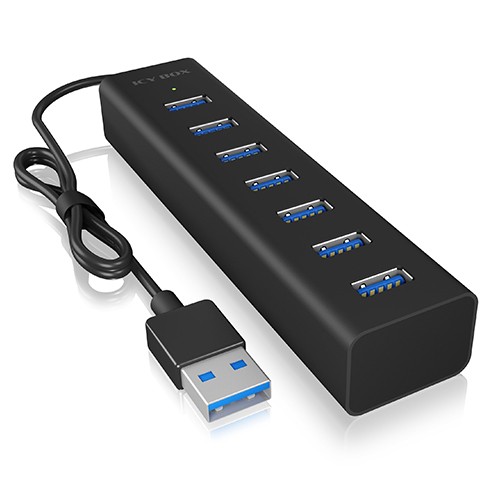 USB HUB IB-HUB1700-U3 s 7 vrati + napajalnik