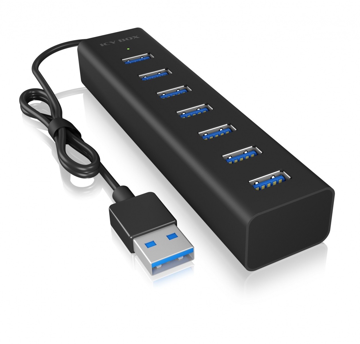 USB HUB IB-HUB1700-U3 s 7 vrati + napajalnik 4