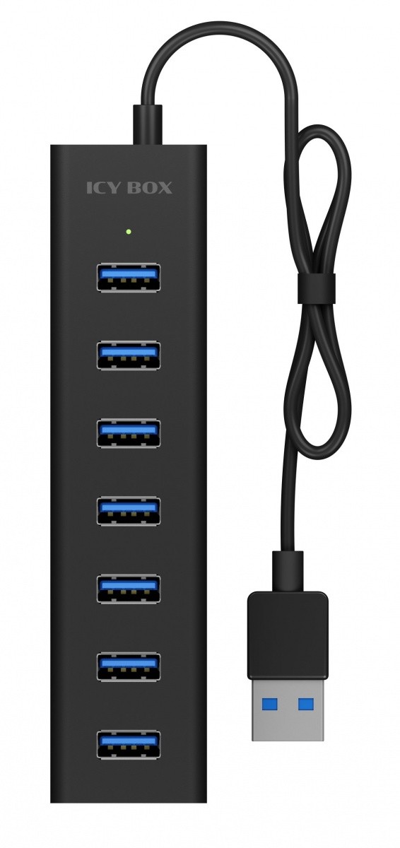 USB HUB IB-HUB1700-U3 s 7 vrati + napajalnik 5