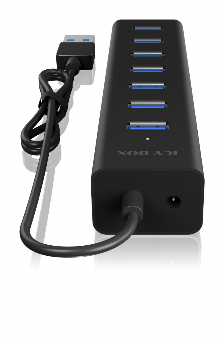 USB HUB IB-HUB1700-U3 s 7 vrati + napajalnik 6