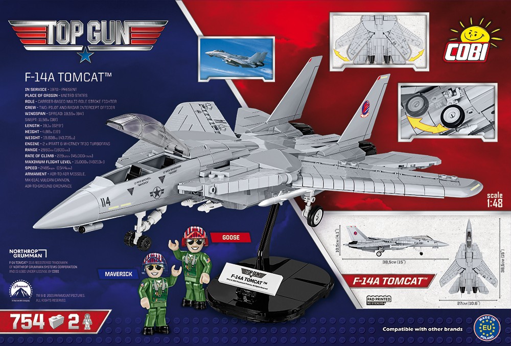 Gradbeni bloki F-14A Tomcat 2