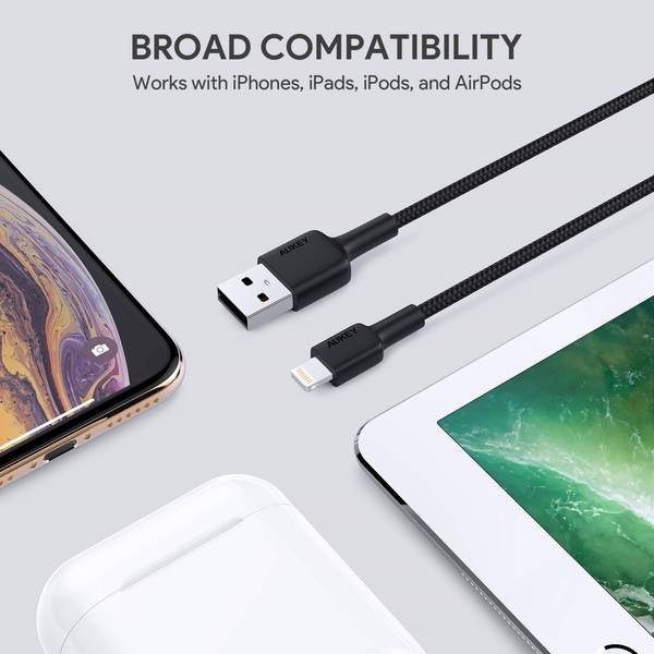CB-AL05 USB-A v Lightning kabel, 2m, Apple MFi certificiran, črn 5