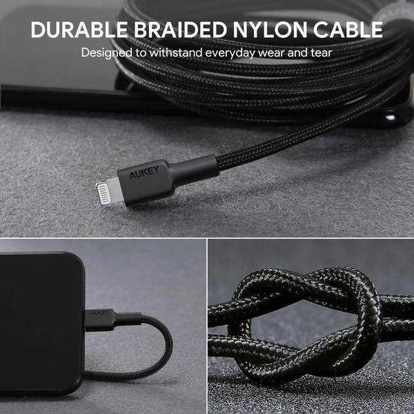 CB-AL05 USB-A v Lightning kabel, 2m, Apple MFi certificiran, črn 6