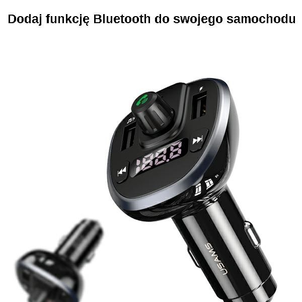 Komplet za prostoročno telefoniranje C21 s FM oddajnikom, MP3, Bluetooth, 2x USB 3.4A 5