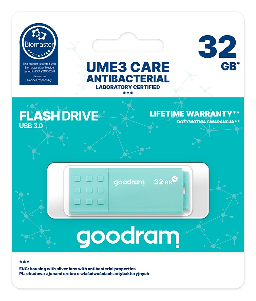 GOODRAM UME3 Care USB 3.0 spominska kartica, 32GB