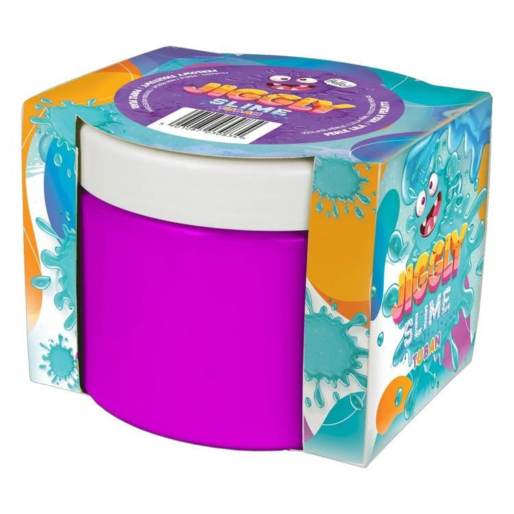 Slime Jiggly - vijolični biserni, 500g